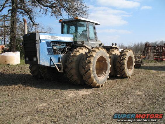 Big blue Versatile. It has lockers F/R and over five and a half feet of potential articulation. We also made our own rims from scratch to help it shed mud. Compare the difference in width to the orange one.