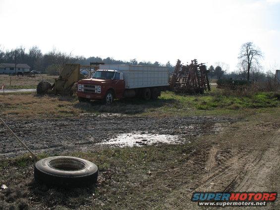Another IH bob truck and assorted equipment.