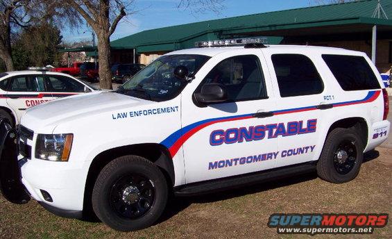 Texas constable Suburban