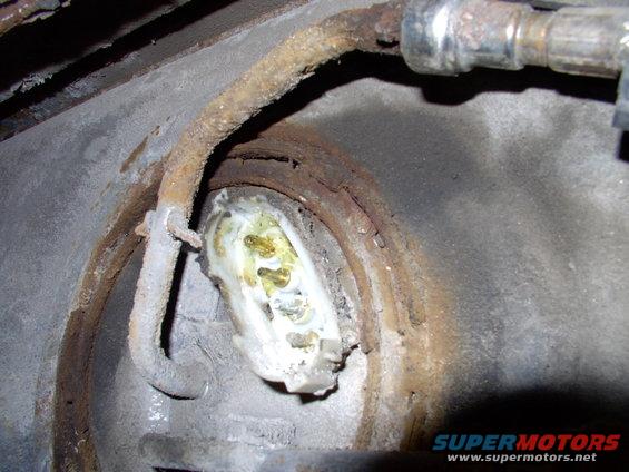 Just a bit of corrosion on the pins