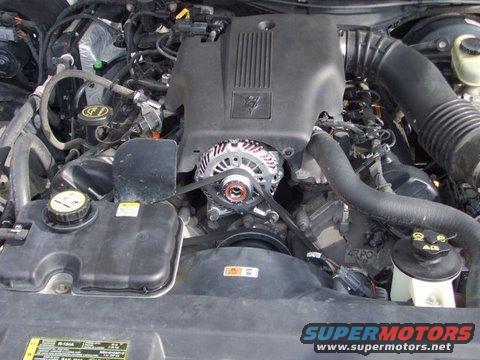 Shiny new alternator

