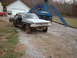 1963 Ford Galaxie - This 1963 Ford Galaxie is being loaded onto a tow truck.