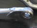 1996 Ford Bronco - Welded suspension part with a bearing, likely for a vehicle's front suspension.