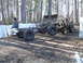 1967 Ford Bronco - Got the frame out of the woods and next to the shop....time to get started!