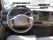 2000 Ford F-250 - The interior of a 2000 Ford F-250 features a steering wheel and dashboard with humorous text labels.