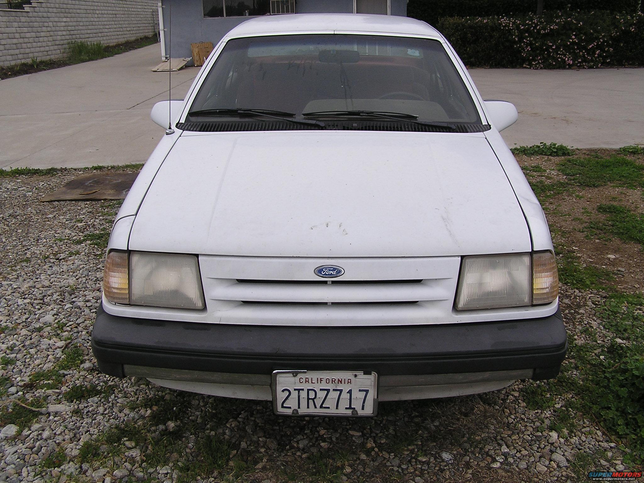 1986 Ford tempo mpg #5