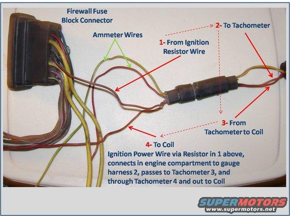 Tach Wiring Picture 2