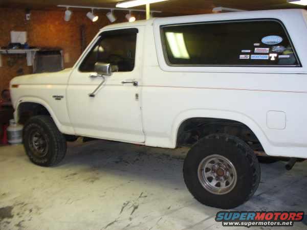 Truck is in my garage now