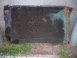 1979 Ford Ranchero - Radiator part, likely for a vehicle, with some staining.