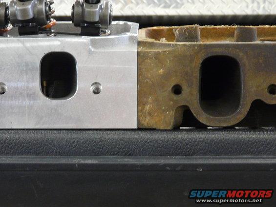 055.jpg Difference in intake port location on CHI 3v 225cc vs stock 351c 4v port.