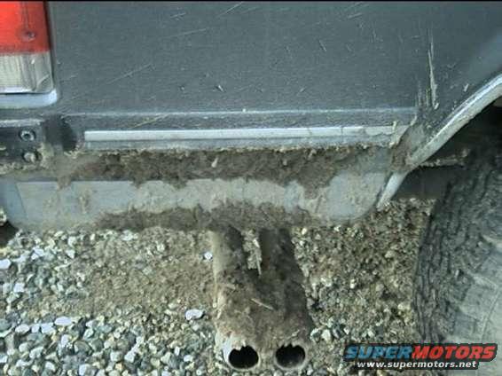 mud caked pipes