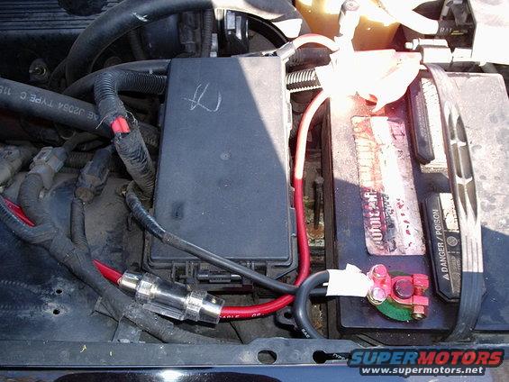 Upgraded the ground wires and batt terminals.  Nothing fancy, but works well.