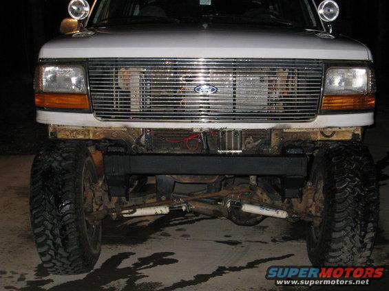 crossmember and front spring hangers 