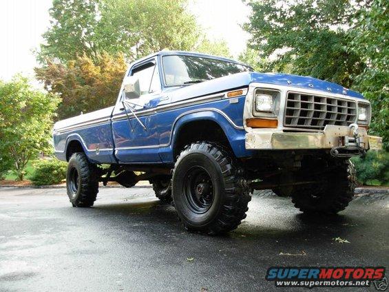 new-truck.jpg looks can be deceiving truck was only a parts truck considering the bent and cracked frame and  about a 5 gallon bucket of bondo on the bed 