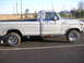 1979 Ford F-250 - This 1979 Ford F-250 pickup truck is shown from the side, its original body style and BFGoodrich tires.