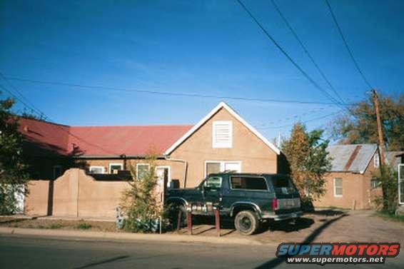 in front of my old house