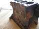1999 Audi A4 - This engine block shows significant rust and wear, indicating it is a used part.