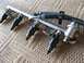 1999 Audi A4 - Fuel rail assembly with injectors and regulator, likely from an Audi A4, but year is unconfirmed.