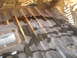 1978 Ford Bronco - Corrugated metal surface showing signs of liquid spills and residue.