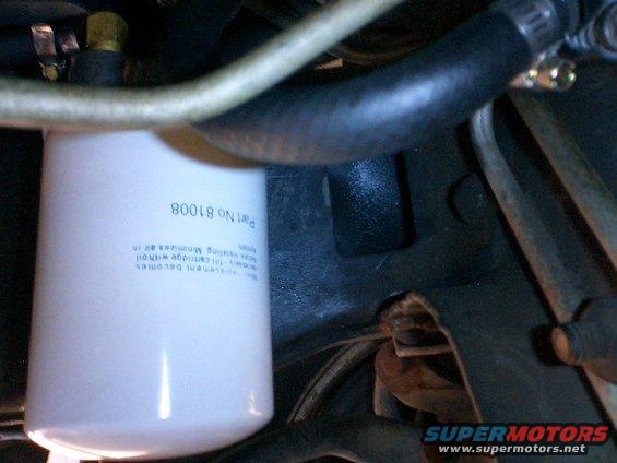 Installed Filter