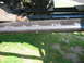 1992 Ford Mustang - Close-up view of a vehicle's undercarriage, showing welded metal components and part of the suspension system.