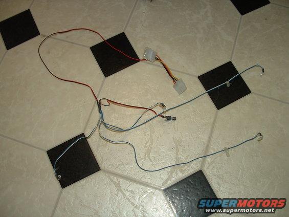 stock wiring pulled