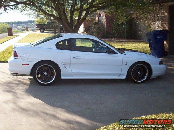 Passenger side, look at that rake!