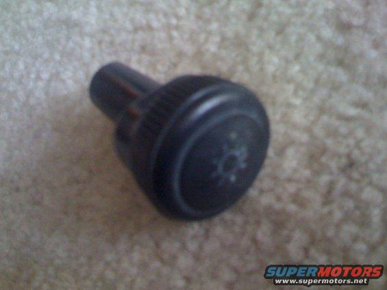 92/96 Headlight switch knob