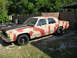 1985 Ford Crown Victoria LTD - This sedan has a unique camouflage paint scheme applied to its exterior.