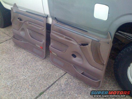 92/96 Mocha door panels