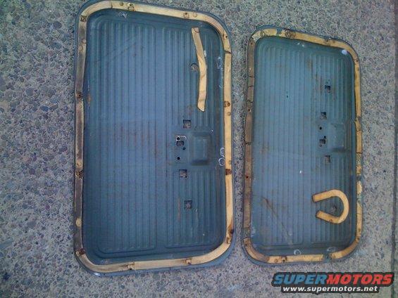 67/72 F100 Green door panels