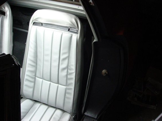 Recovered seat in place.