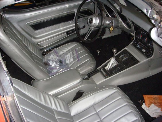 Interior shot.  A few pieces still to be finished.