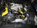 2003 Mercury Marauder - Engine bay with ProCharger supercharger and custom intake piping.