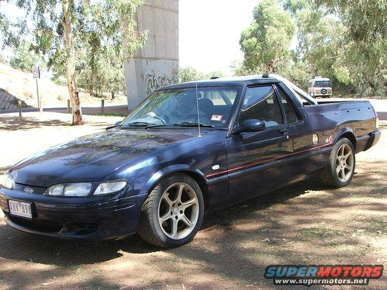 Front Side View of the Ute
