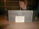 1996 Ford Probe - An intercooler is shown with handwritten details about its origin and price.