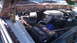 1979 Ford F-350 - Engine bay of a 1979 Ford F-350, showing the battery and air intake system.