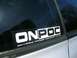 1994 Mazda MX-6 - Sticker on the side window of a car reads "ONPOC ONTARIO PROBE OWNERS CLUB".