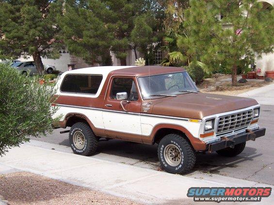 The Pass. Side of My Bronco
