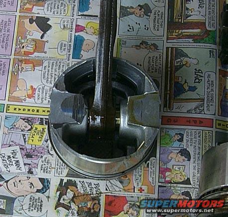 Piston and connecting rod on comic strip background