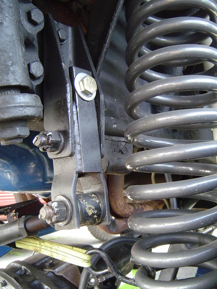 42508-052.jpg Track bar has a drop bracket, which i feel was putting lots of stress on the frame, and it didnt feel very solid, esp with 38's