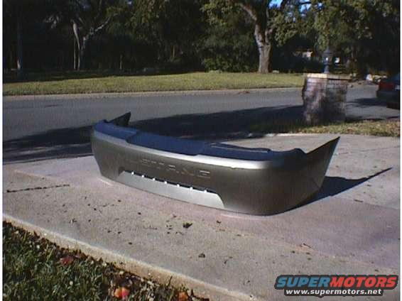 Old V6 Bumper