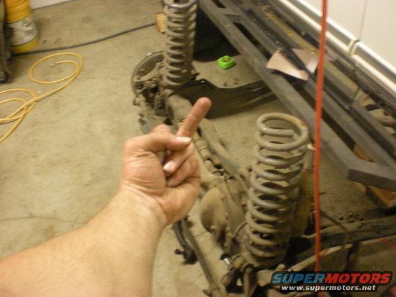 Front suspension and axle assembly with coil springs