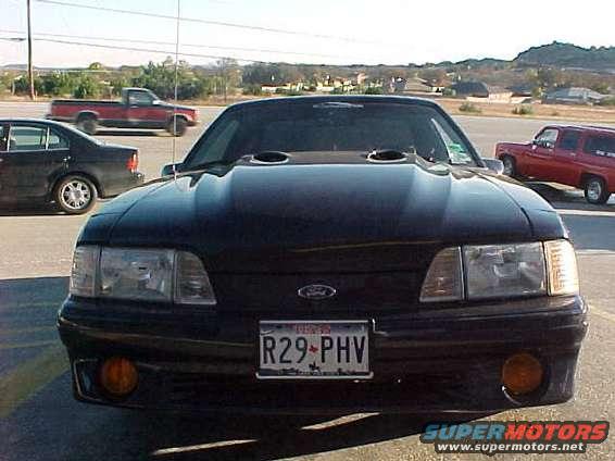 Cobra R hood with new lights/fogs