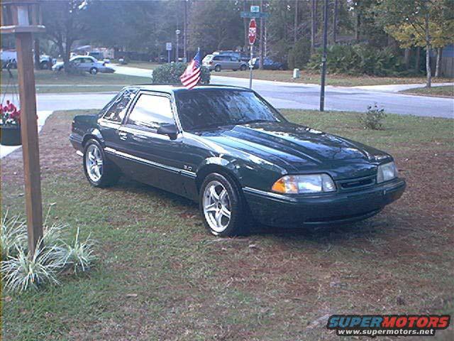 Front ..92 Coupe with 98 Cobra wheels..damn I miss that car.