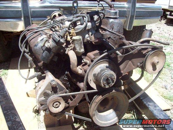 Old motor out