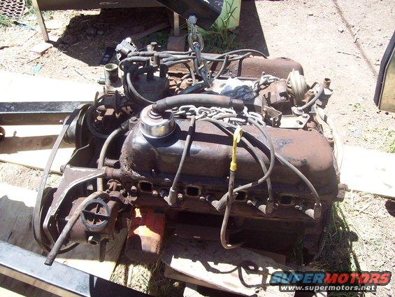 old 351w, donated to my uncles Early Bronco.