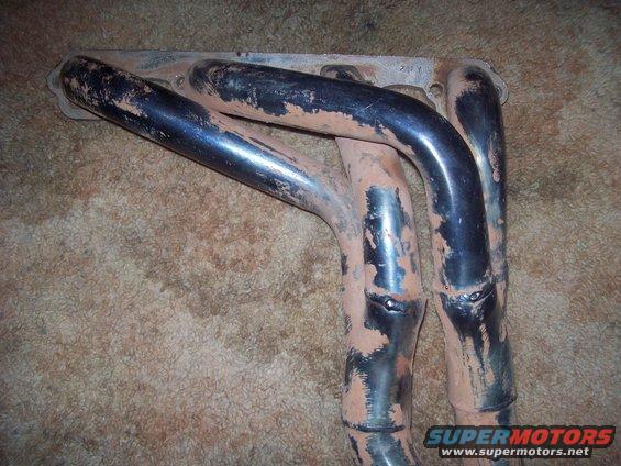 old long tube headers, what I think were Dough Thorley Tri-Y