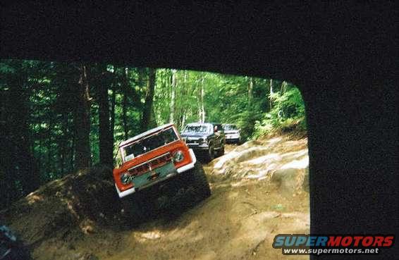 tell17.jpg Here is Donald tackling a steep angle.  He came out victorious but that was only after he "bounced" back a couple of times.