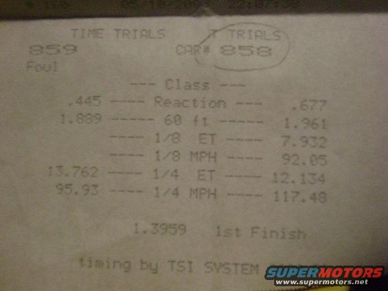 2nd run with nos in 2nd and third